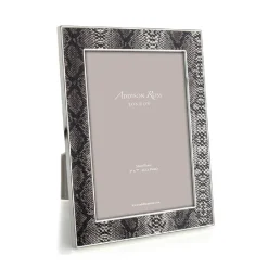 Addison Ross – Faux Snake Skin & Silver 5×7 Frame