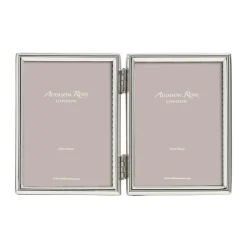 Addison Ross – Fine Edged Silver Double 2×3 Frame