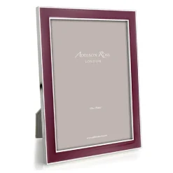Addison Ross – Plum & Silver 4×6 Frame
