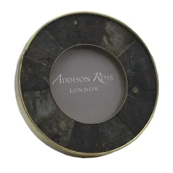 Addison Ross – Round Black Horn 3×3 Frame