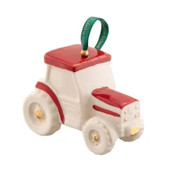 Belleek – Classic Red Tractor Ornament