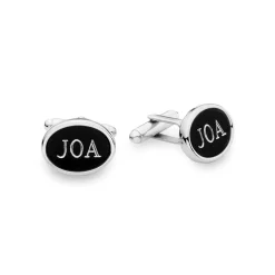 Black Matte and Polished Cufflinks