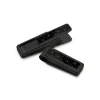 Black Stainless Steel Shattered Money Clip