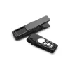 Black Stainless Steel Skull Money Clip