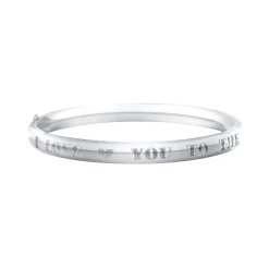 Children’s Sterling Silver “Love You to the Moon and Back” Bracelet