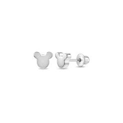 Children’s Sterling Silver Teenie Mouse Stud Earrings