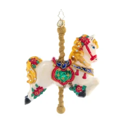 Christopher Radko – Carousel Ride Glass Ornament