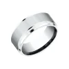 Cobalt Comfort Fit Wedding Band