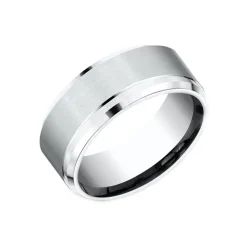 Cobalt Comfort Fit Wedding Band