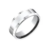 Cobalt Comfort-Fit Polished Wedding Band