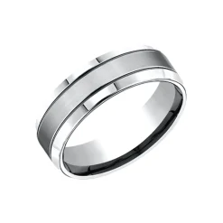 Cobalt Comfort-Fit Wedding Band