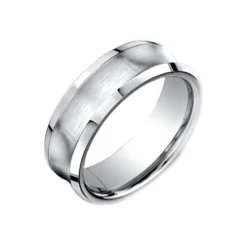 Cobalt Comfort-Fit Wedding Band