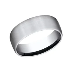 Cobalt Satin Finish 7.5mm Band