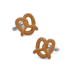 3D Pretzel Cufflinks