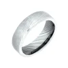 Damascus Steel Wedding Band
