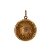 Estate 14K Yellow Gold Griffin Locket