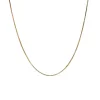 Estate 14K Yellow Gold 15-Inch Heavy Box Chain