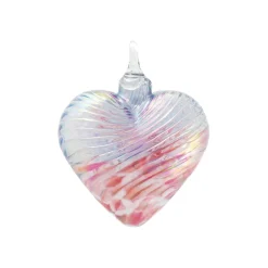 Glass Eye Studio – Cherry Blossom Heart Ornament