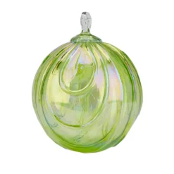 Glass Eye Studio – Evergreen Drape Round Ornament