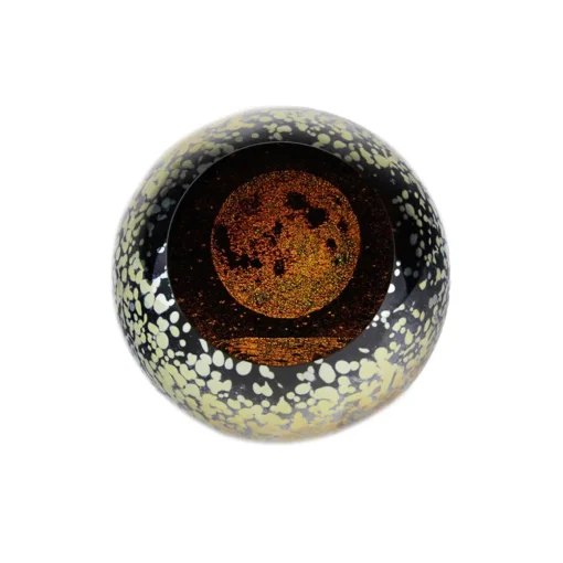 Glass Eye Studio – Harvest Moon Paperweight