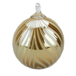 Glass Eye Studio – Nutmeg Drape Round Ornament
