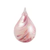Glass Eye Studio – Pink Taffy Raindrop Ornament
