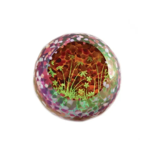 Glass Eye Studio – Spring Meadows Paperweight