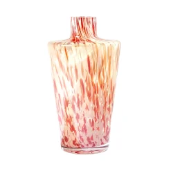 Global Views – Large Confetti Shoulder Red/Beige Vase