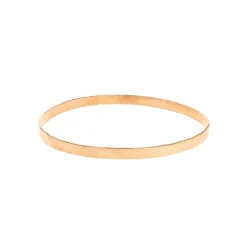 Gold Filled Round Bangle Bracelet