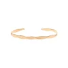 Gold Filled Scalloped Cuf Bracelet