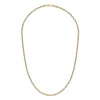 Gold Plated Sterling Silver Oval Link Chain