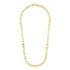 Gold Plated Sterling Silver 22-Inch Grumetta Chain