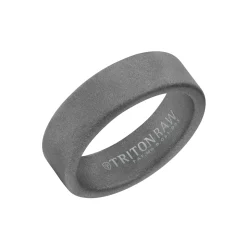 Gray Tungsten 9mm Sandblast Finish Wedding Band