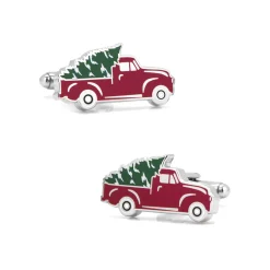 Holiday Truck Cufflinks