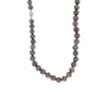 18-Inch Tahitian Pearl Strand with Sterling Silver Clasp