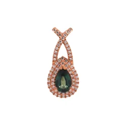 18K Rose Gold Alexandrite Pendant