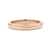 14K Rose Gold Plain Band