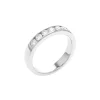 14K White Gold 0.52 Carat Diamond Channel Wedding Band