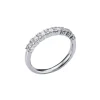 14K White Gold 0.36 Carat Diamond Wedding Band