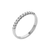14K White Gold 0.25 Carat Diamond Wedding Band