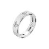 18K White Gold Diamond Love in Verona Band