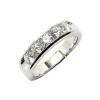 14K WHITE GOLD WEDDING BAND