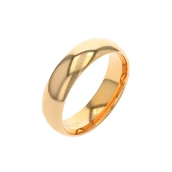 14K Yellow Gold 6 mm Light Comfort-Fit Wedding Band
