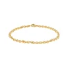 14K Yellow Gold Cable Chain Bracelet