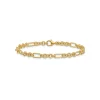 14K Yellow Gold Fancy Link Bracelet
