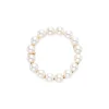 14K Yellow Gold Freshwater Pearl Circle Brooch