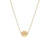 14K Yellow Gold Golden South Sea Pearl Necklace