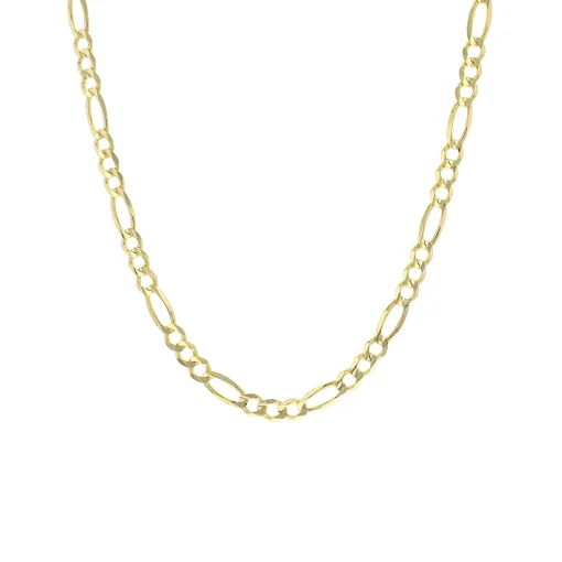 14K Yellow Gold 18-Inch Figaro Chain
