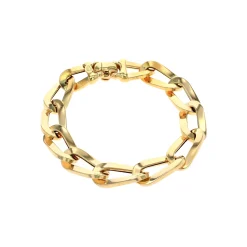 18K Yellow Gold 7.75-Inch Link Bracelet