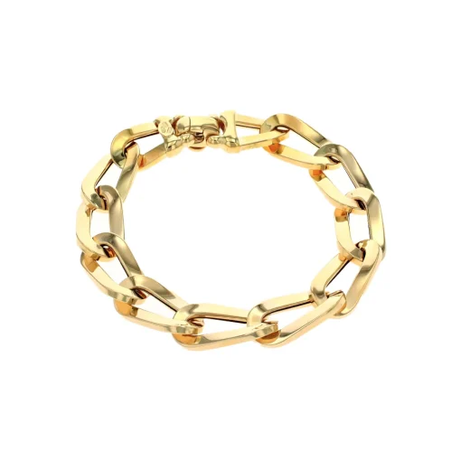 18K Yellow Gold 7.75-Inch Link Bracelet